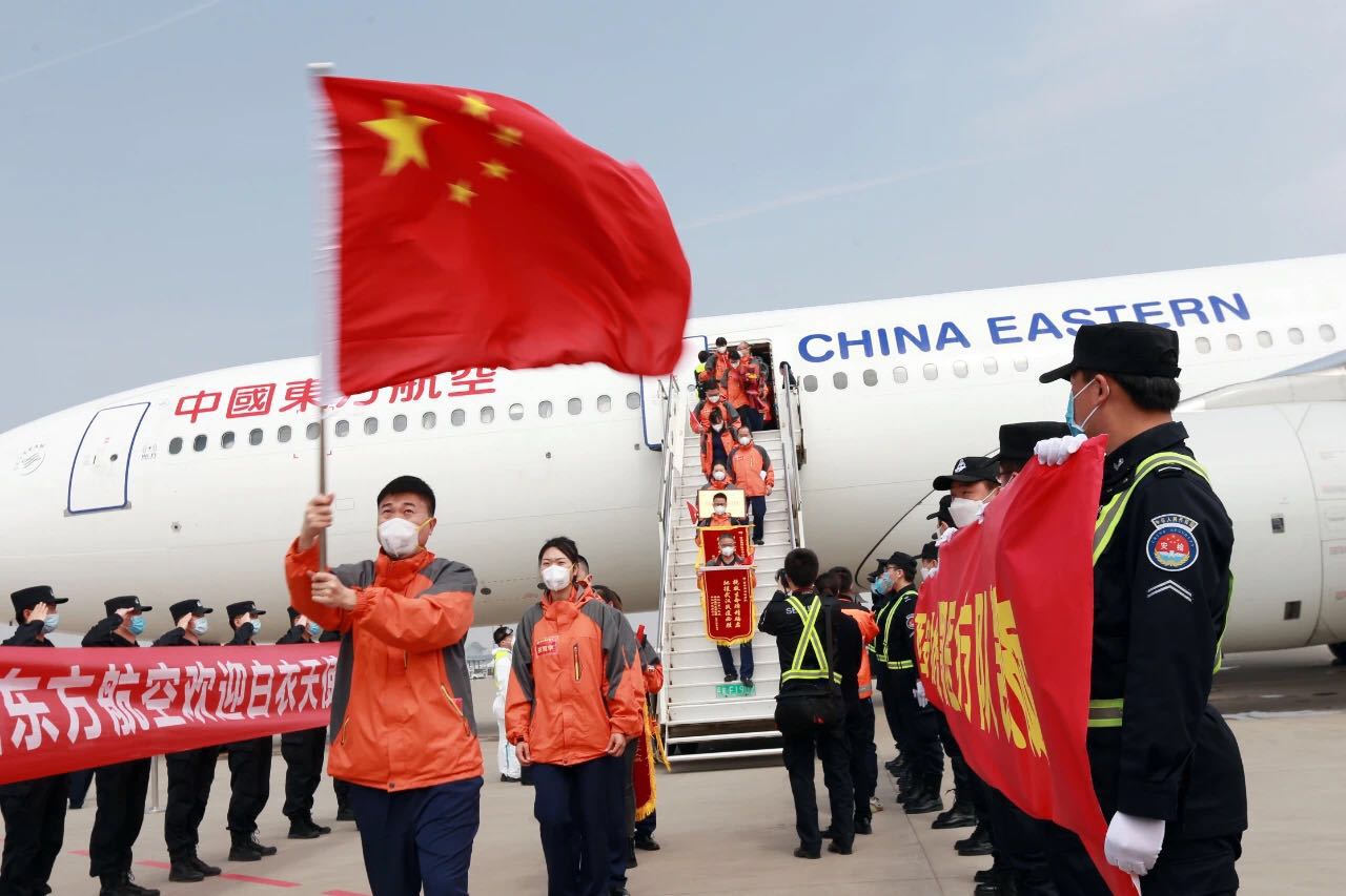 凱旋！西安國際醫(yī)學(xué)中心醫(yī)院支援湖北醫(yī)療隊回家