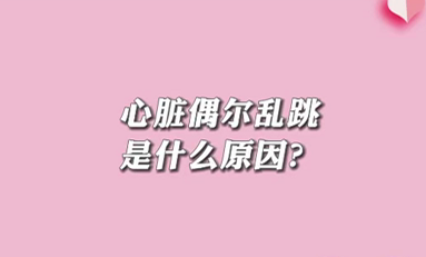 【名醫(yī)面對(duì)面之心臟100問】心臟偶爾亂跳是什么原因？